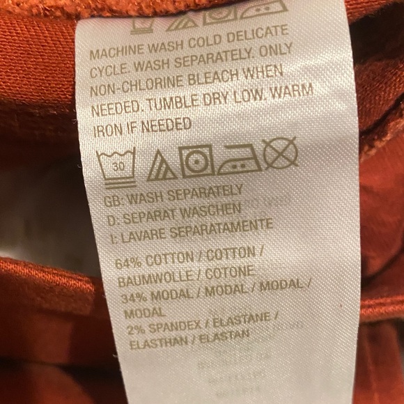 Belle by Kim Gravel Rust Chinos - Picture 4 of 4